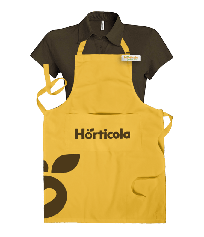 tricou + apron + insigna