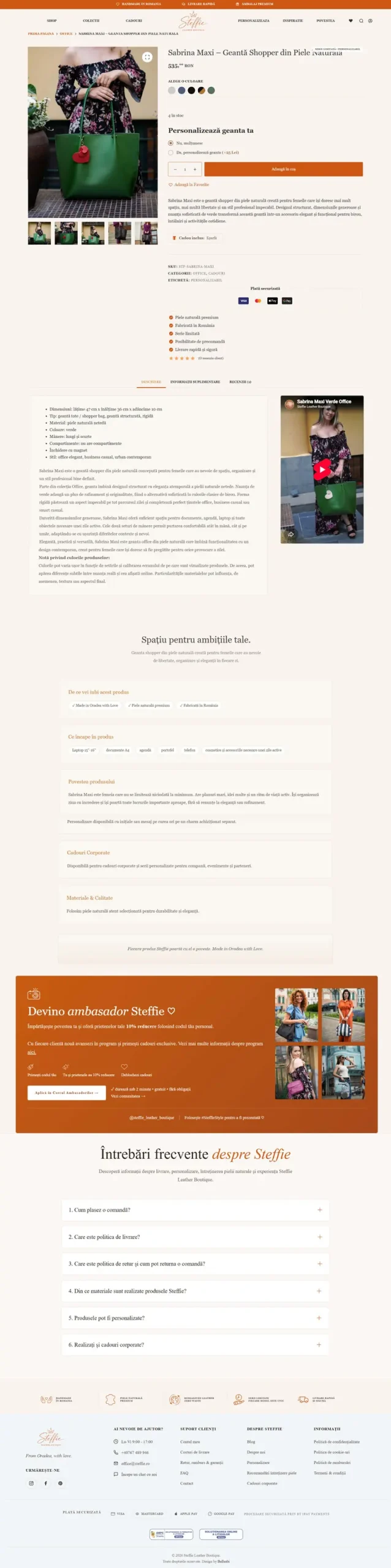 Product Page